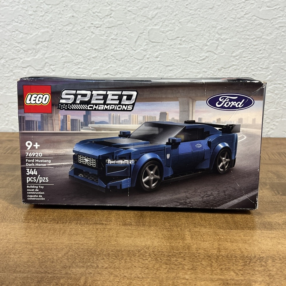 LEGO Speed Champions Ford Mustang Dark Horse Sports Car 76920 Set 344 pcs